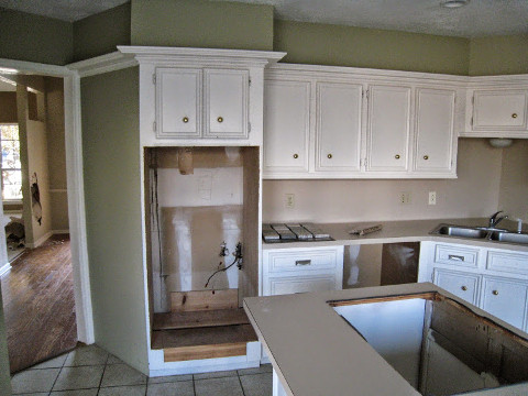 Houston Kitchen Remodel before